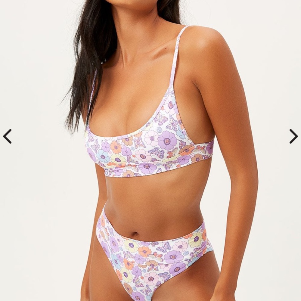 Frankies Bikinis Mariposa Gavin Cheeky bottoms